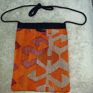 Woven wool shoulder bag from The Loom in Alaska